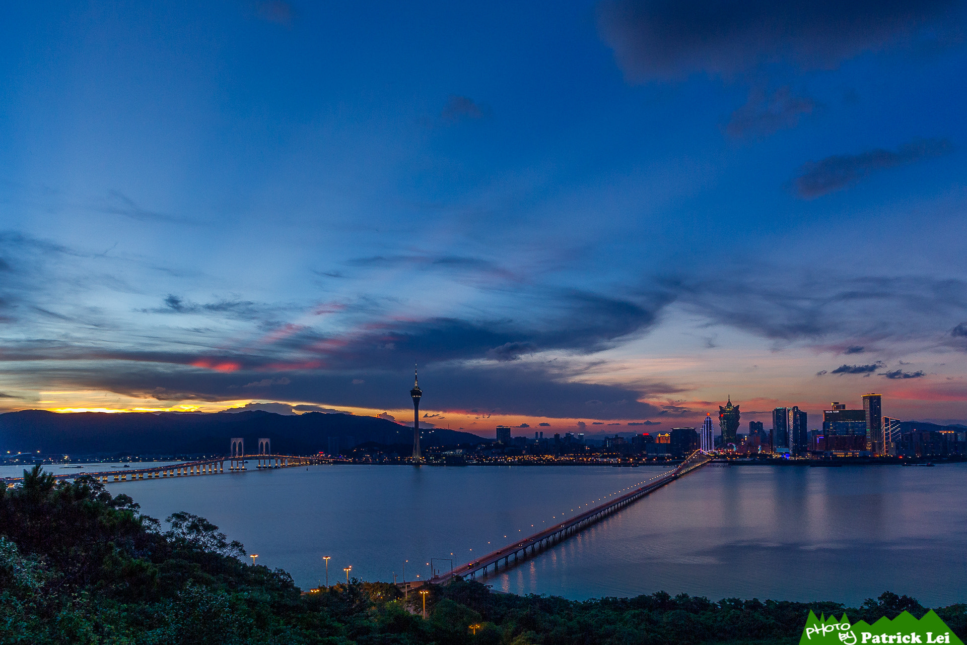 Canon EOS-1D Mark IV sample photo. Macau sunset photography