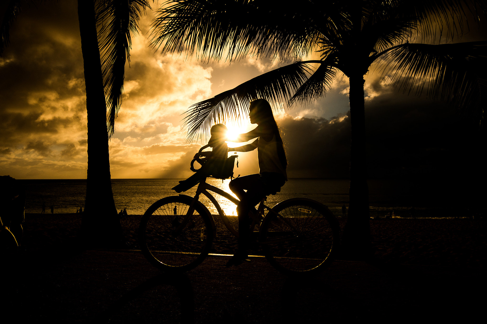 Samsung NX1 + Samsung NX 12-24mm F4-5.6 ED sample photo. Sunset riding photography