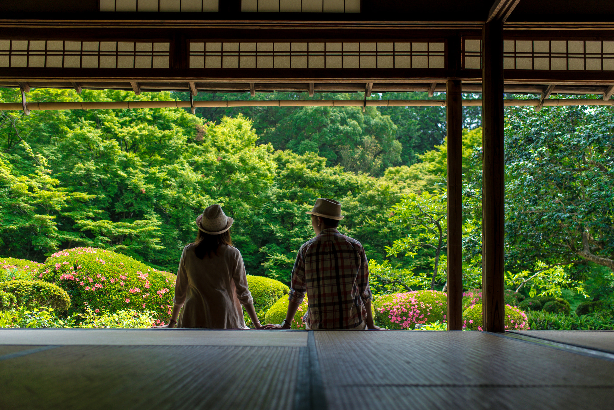 Nikon D600 + Nikon AF-S Nikkor 35mm F1.8G ED sample photo. 京都 詩仙堂 photography