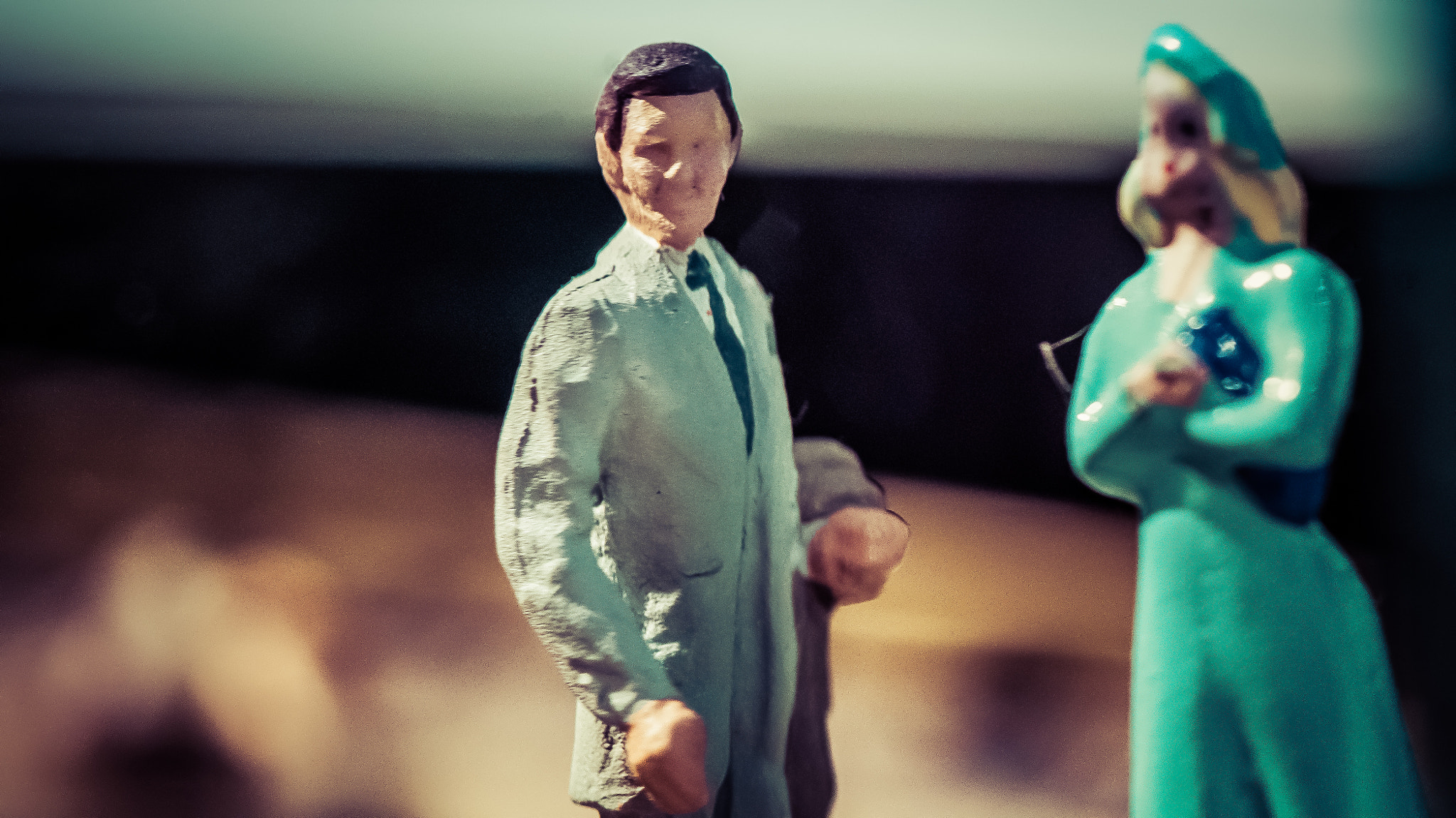 Olympus PEN E-P5 sample photo. Tin toys photography