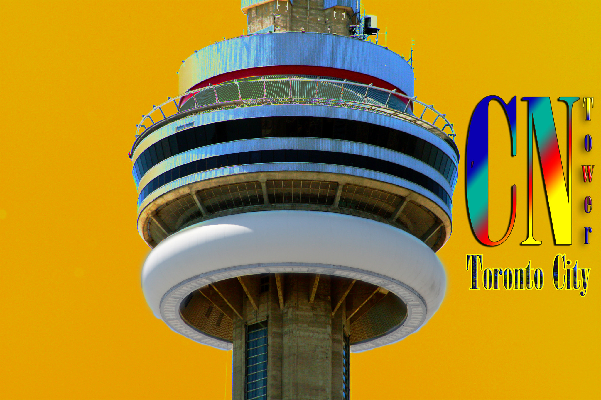 Canon EF 75-300mm f/4-5.6 USM sample photo. Pray for orlando  cn tower  t.o. photography