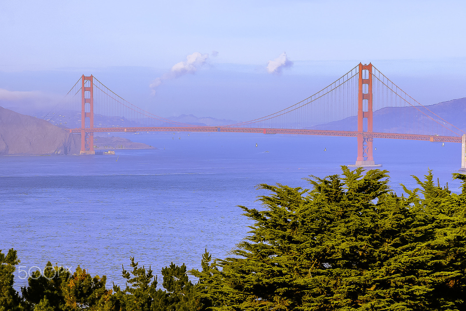 Canon EOS 30D + Canon EF 24-105mm F4L IS USM sample photo. Golden gate bridge photography