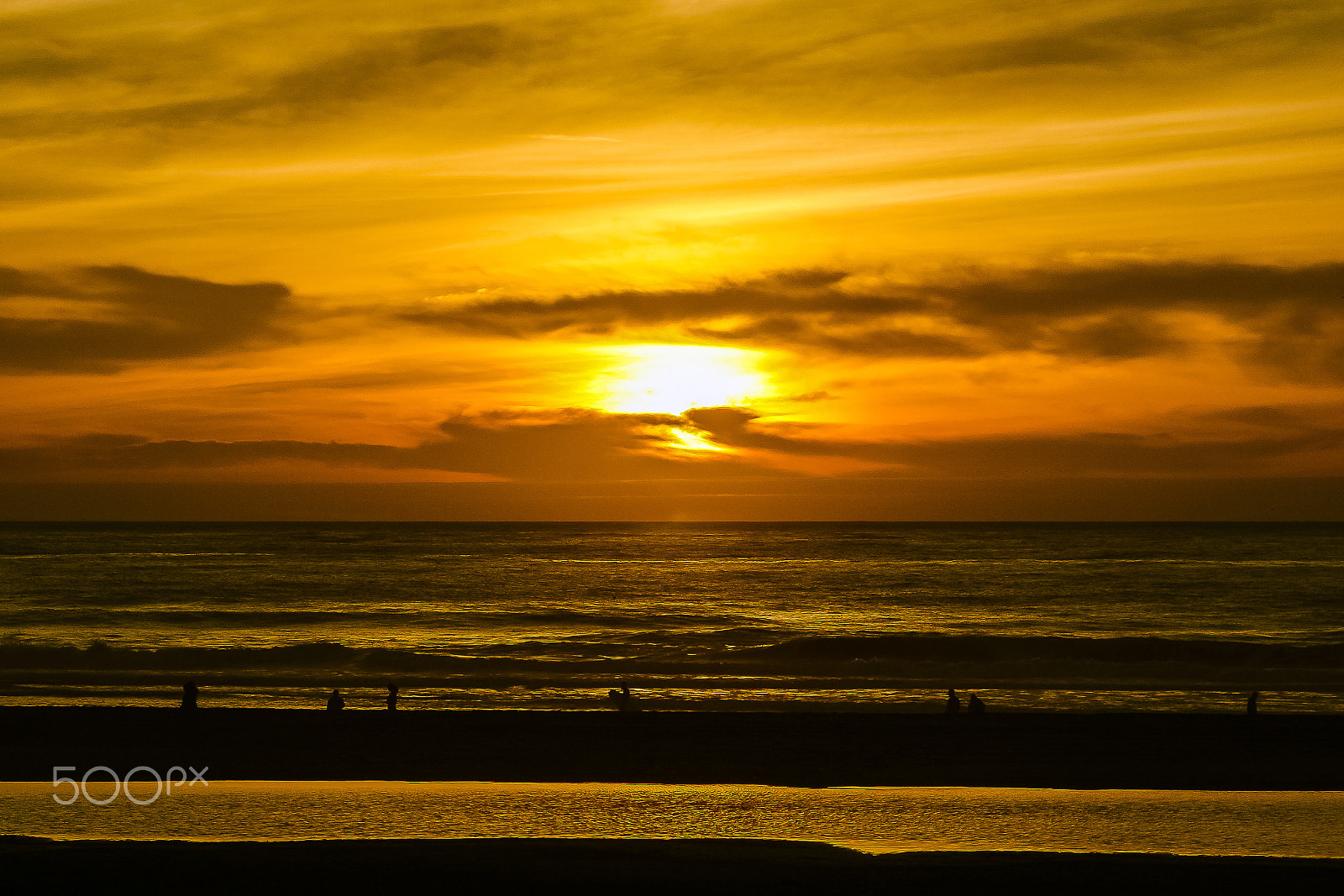 Canon EOS 30D sample photo. Sunset on the beach 3 photography