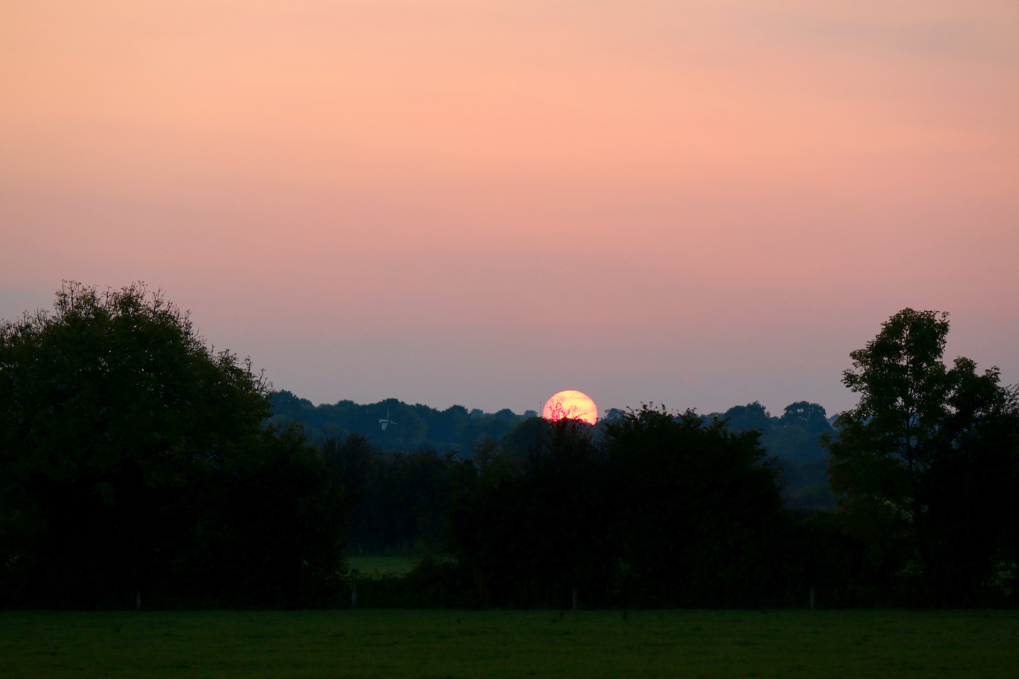 Canon EF-S 55-250mm F4-5.6 IS II sample photo. Sunset in ireland photography