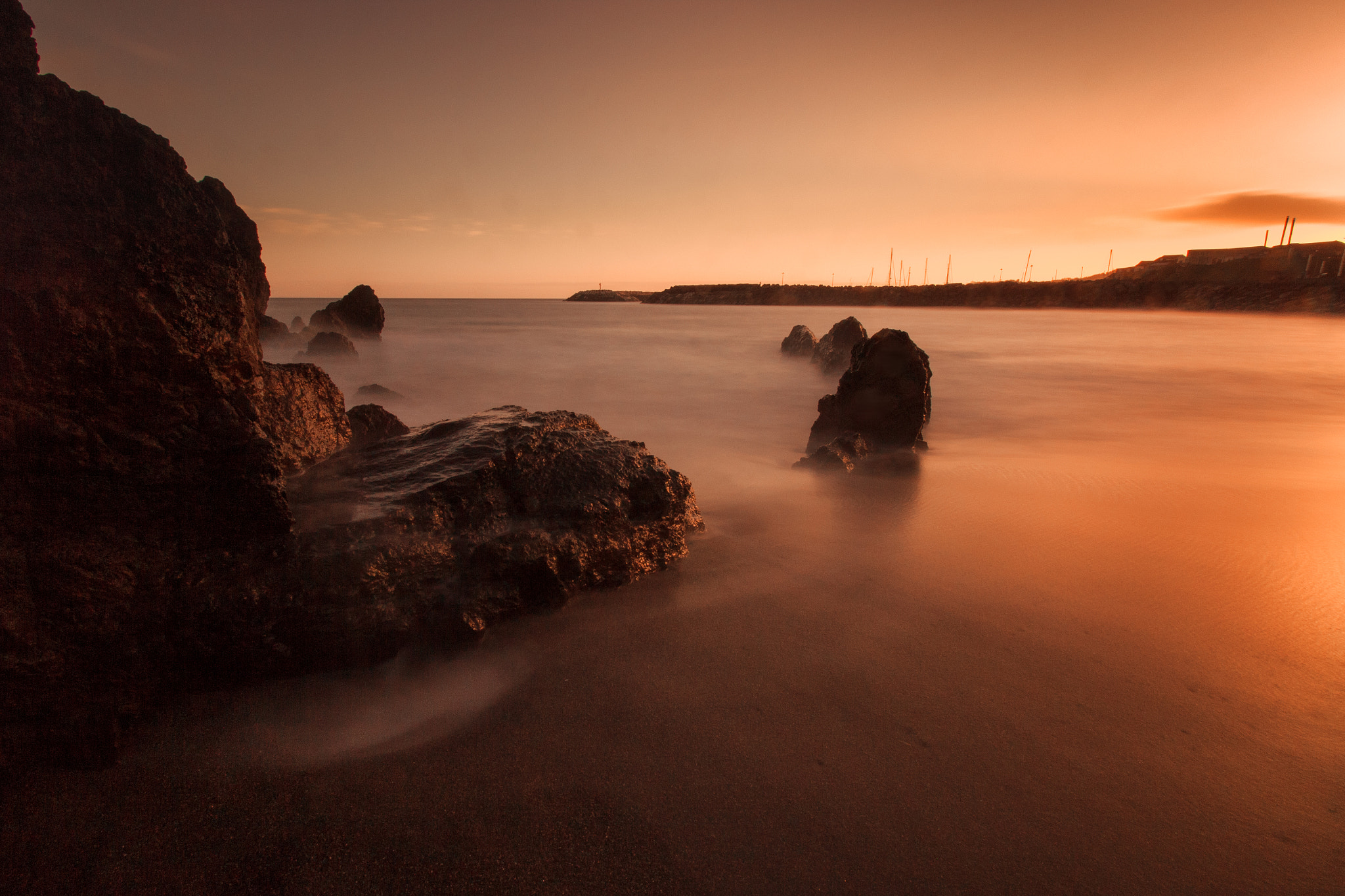 Canon EF-S 10-18mm F4.5–5.6 IS STM sample photo. Beach of vila franco de campo photography