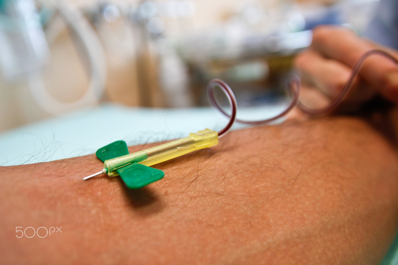 Canon EOS 50D + Sigma 18-50mm f/2.8 Macro sample photo. Blood collecting photography