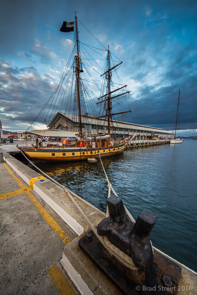 Sigma 8-16mm F4.5-5.6 DC HSM sample photo. Tall ship at hobart, tasmania. photography
