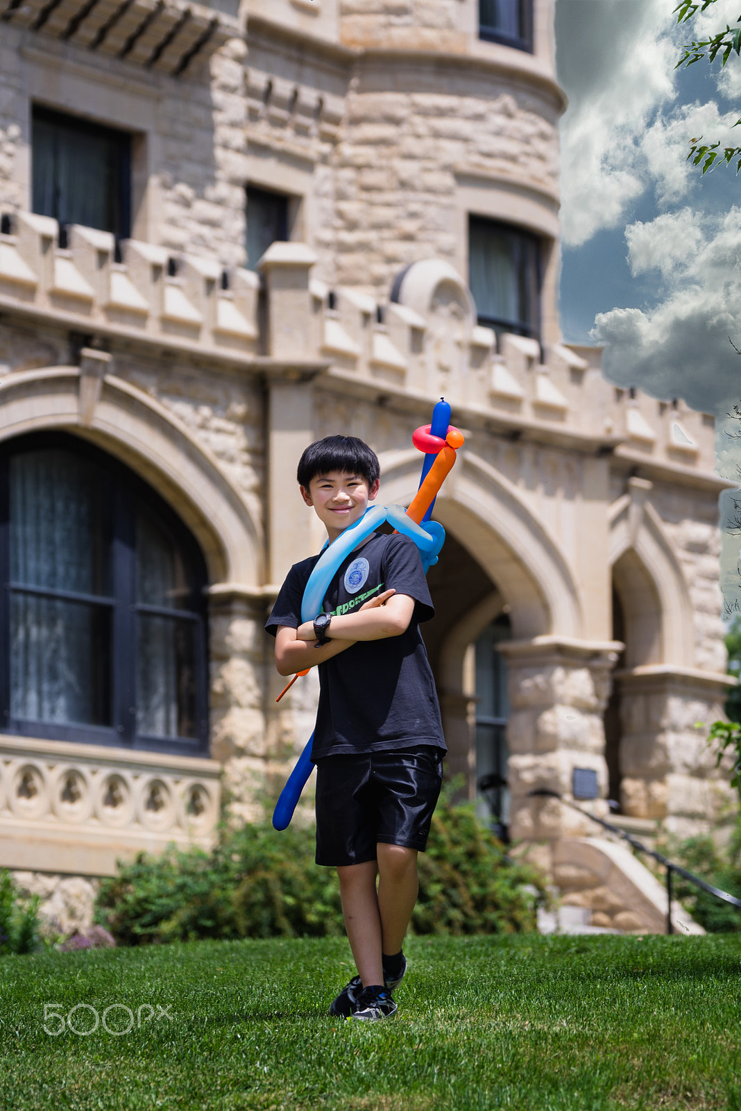 Sony 70-300mm F4.5-5.6 G SSM sample photo. Joslyn castle open house photography
