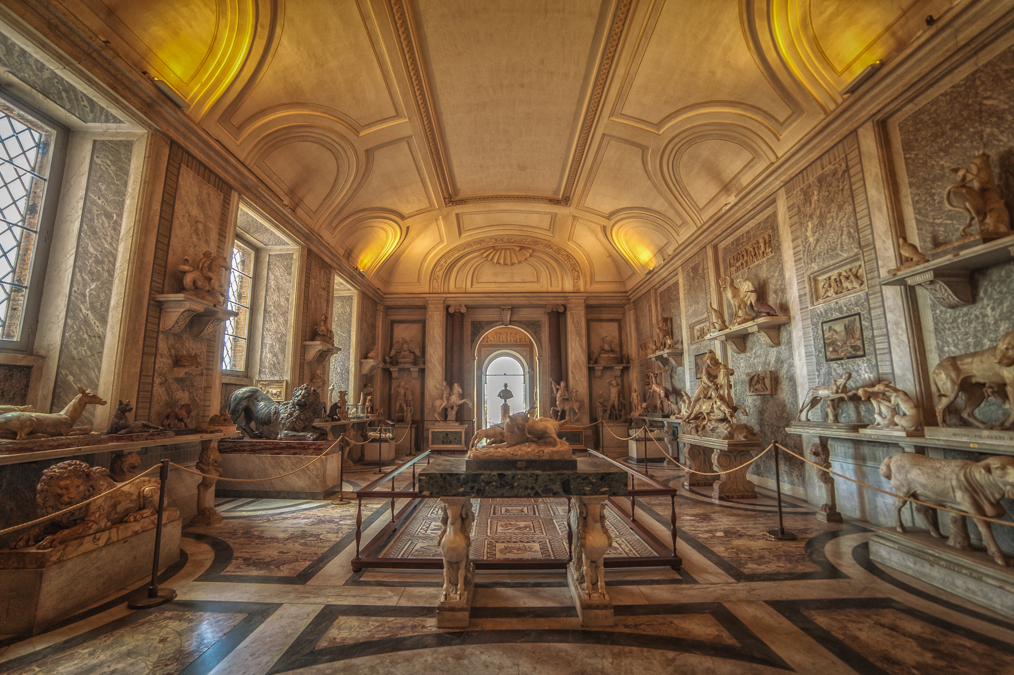 Nikon D3 sample photo. Vatican museum photography