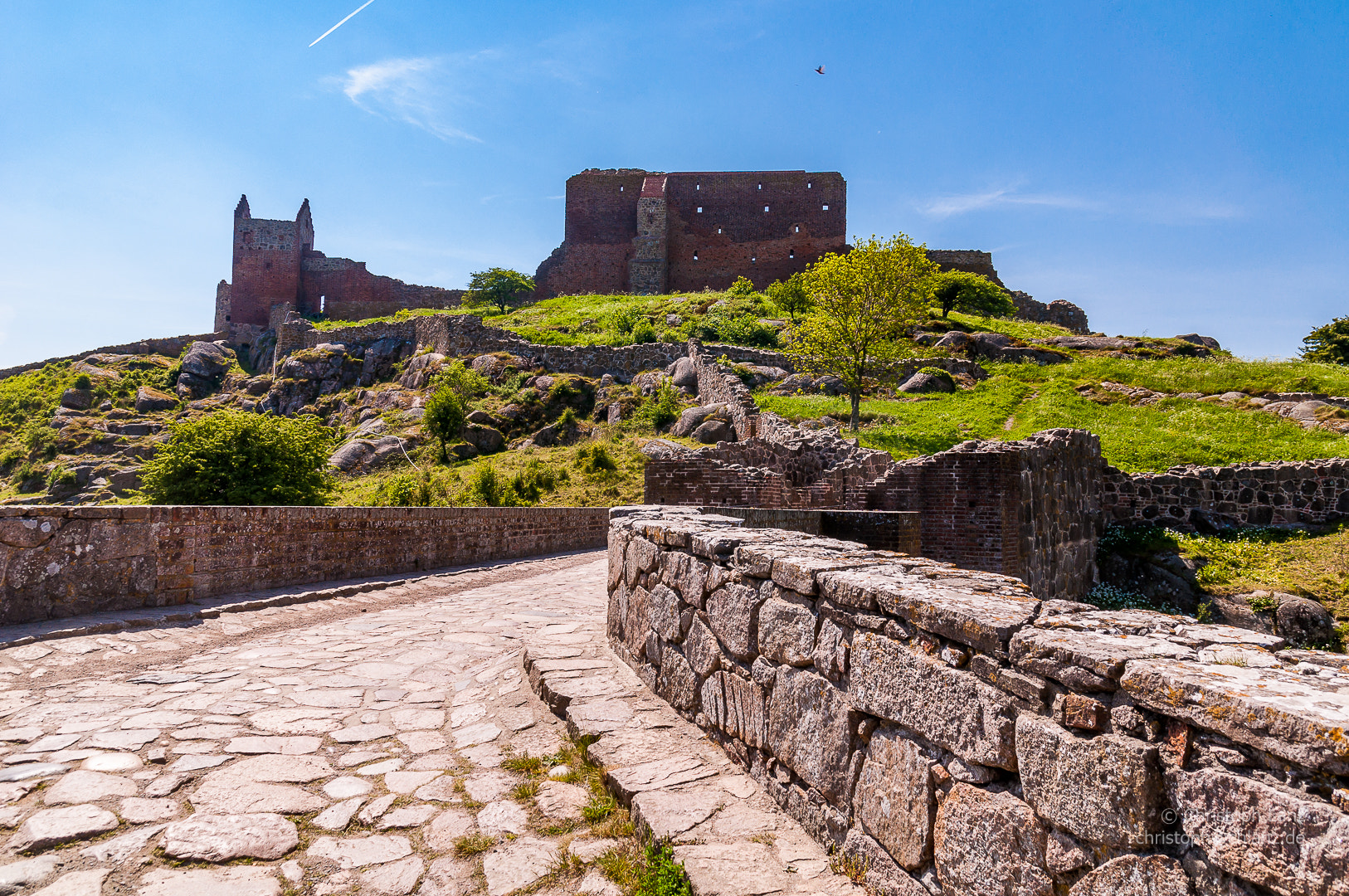 Sigma 17-70mm F2.8-4 DC Macro OS HSM | C sample photo. Caste ruin hammershus photography