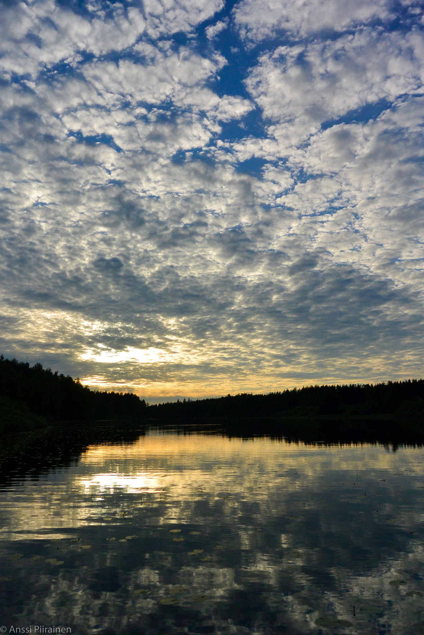 Nikon 1 V2 sample photo. Midsummer sunset photography
