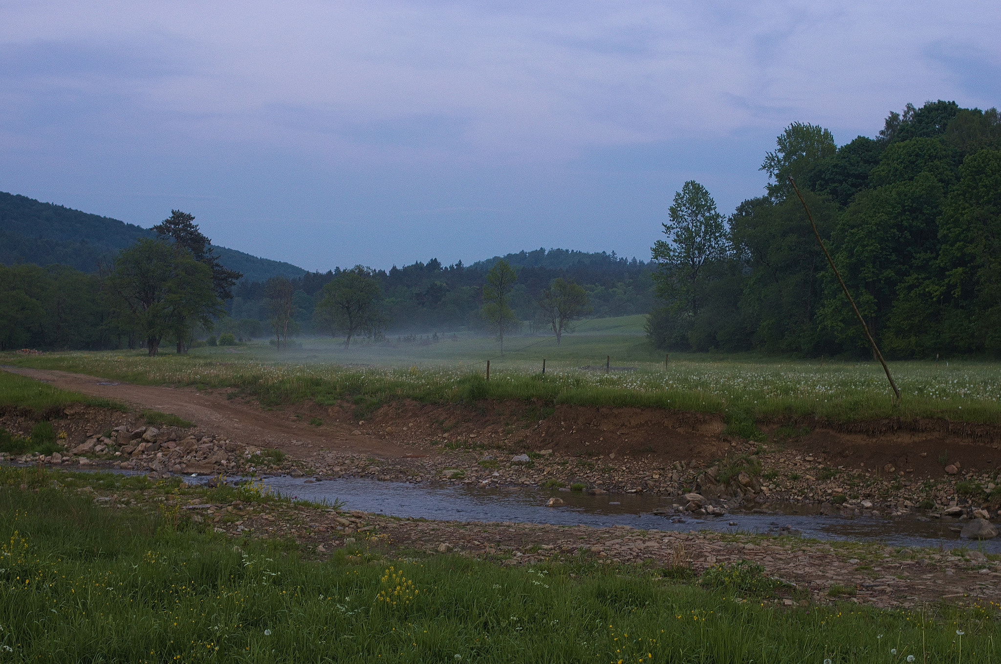 Pentax K-5 sample photo. Evenining in wołowiec in low beskid photography