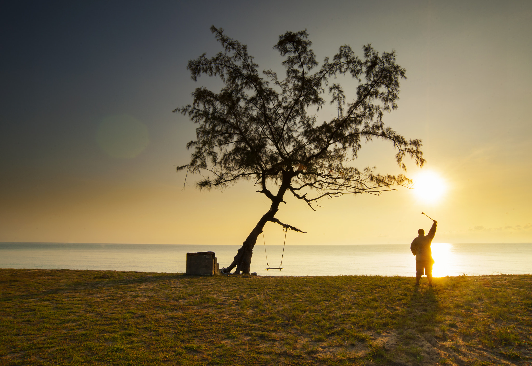 Nikon D3 sample photo. Golden light photography