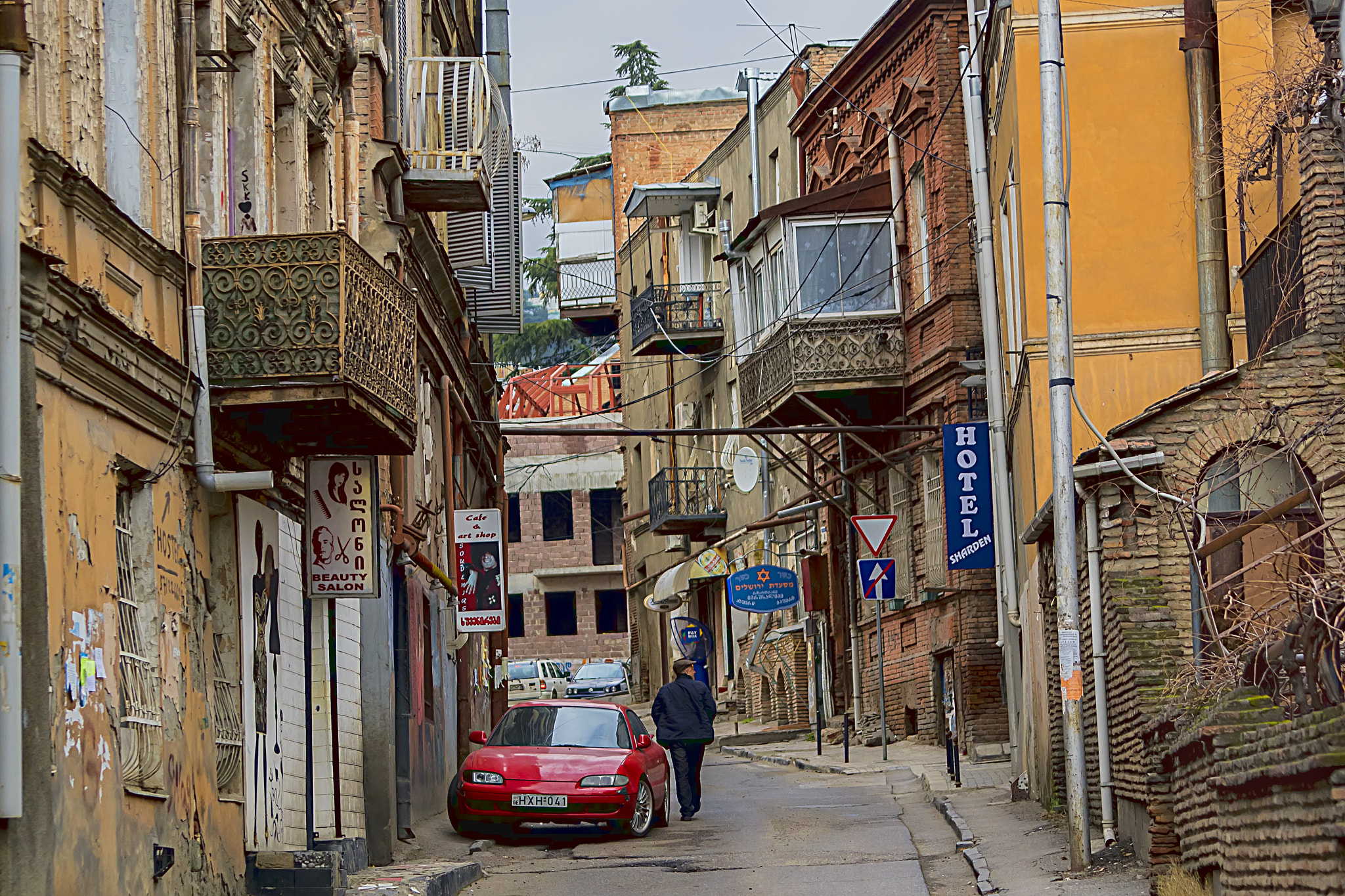 Sony 70-400mm F4-5.6 G SSM II sample photo. Georgia -tbilisi photography