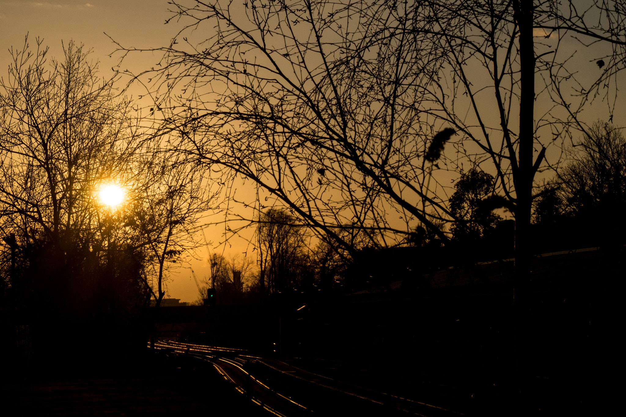 Sony DT 55-300mm F4.5-5.6 SAM sample photo. Railway photography