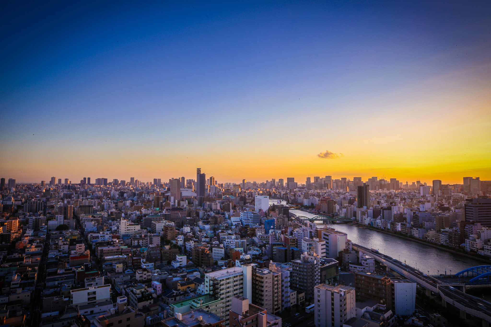 Canon EOS 6D + Sigma 10-20mm F4-5.6 EX DC HSM sample photo. Sumida river photography