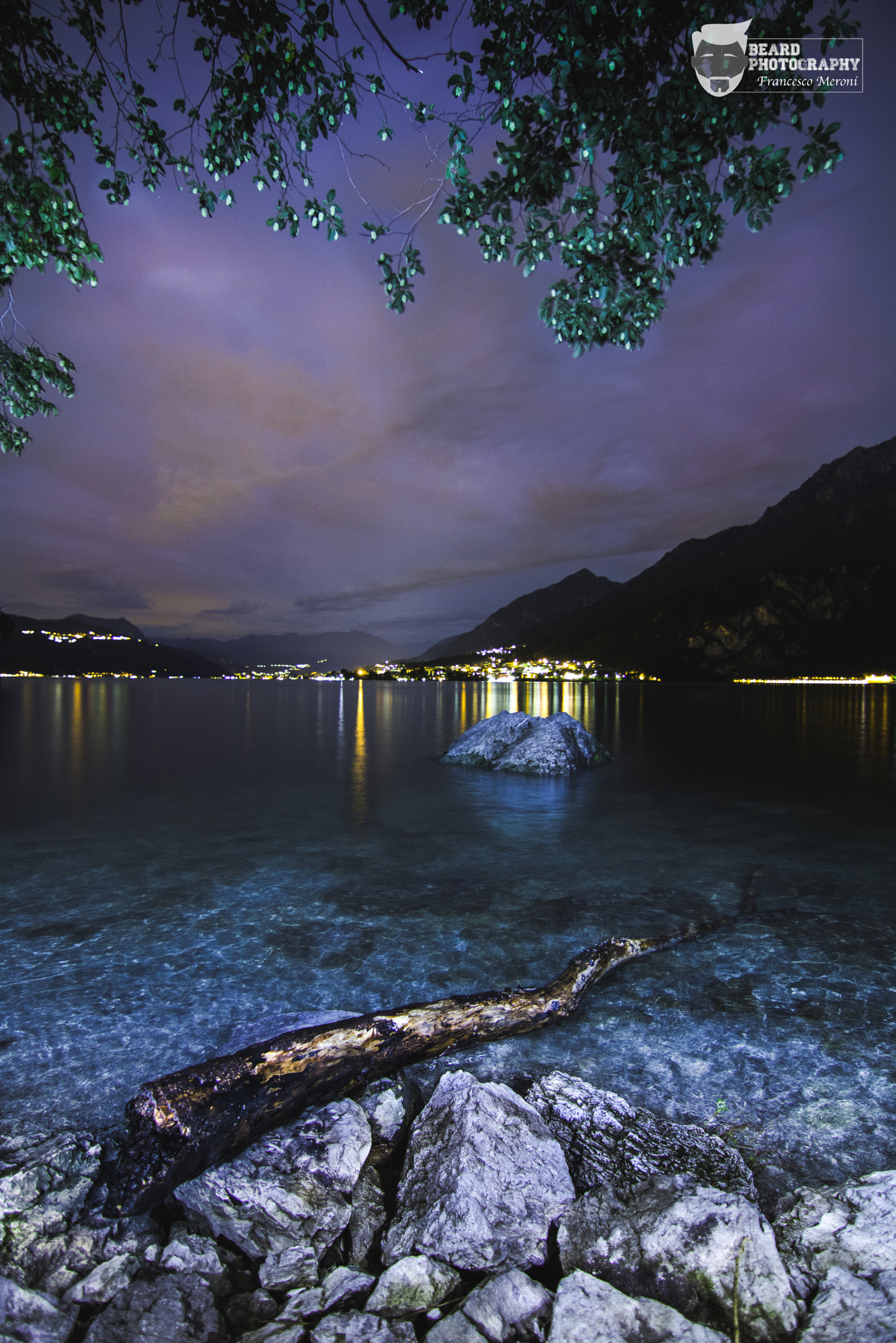 Canon EOS 750D (EOS Rebel T6i / EOS Kiss X8i) sample photo. Night on the lake photography