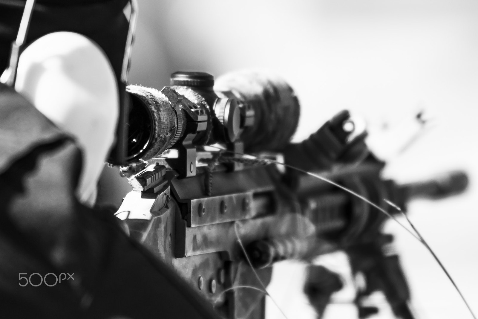Canon EOS-1Ds Mark III sample photo. Sniper photography