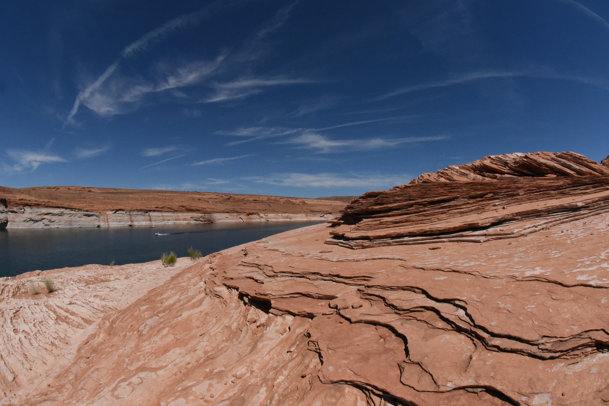 Nikon AF DX Fisheye-Nikkor 10.5mm F2.8G ED sample photo. Another world - lake powell /page photography