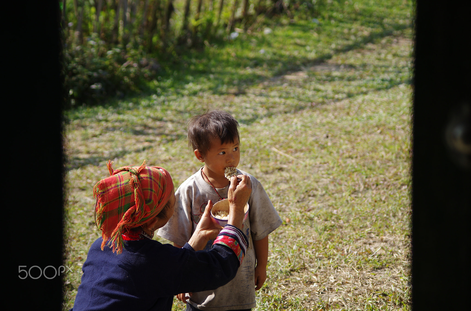 smc PENTAX-DA L 55-300mm F4-5.8 ED sample photo. Mother and son photography
