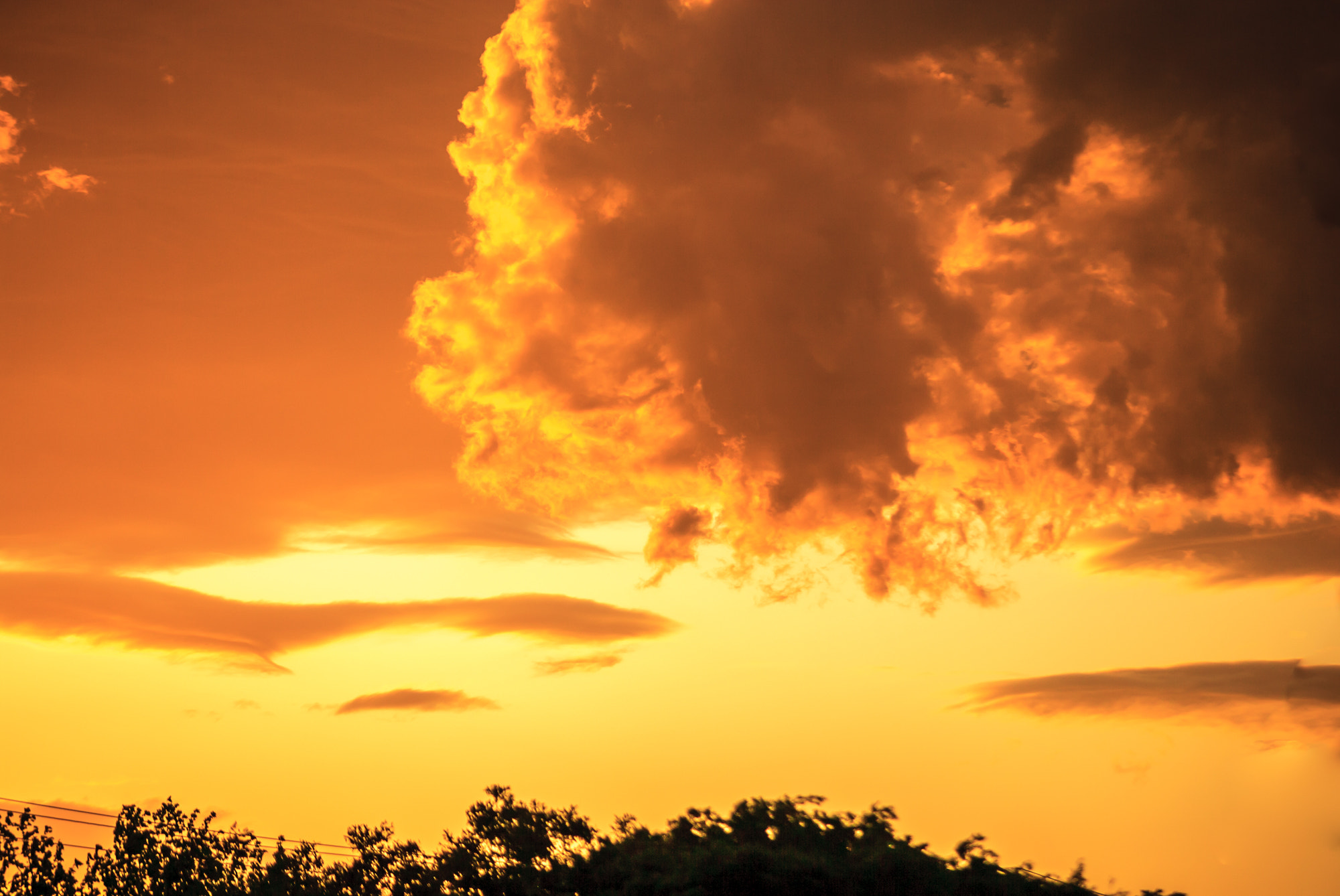 Canon EF 80-200mm f/2.8L sample photo. Sunset photography