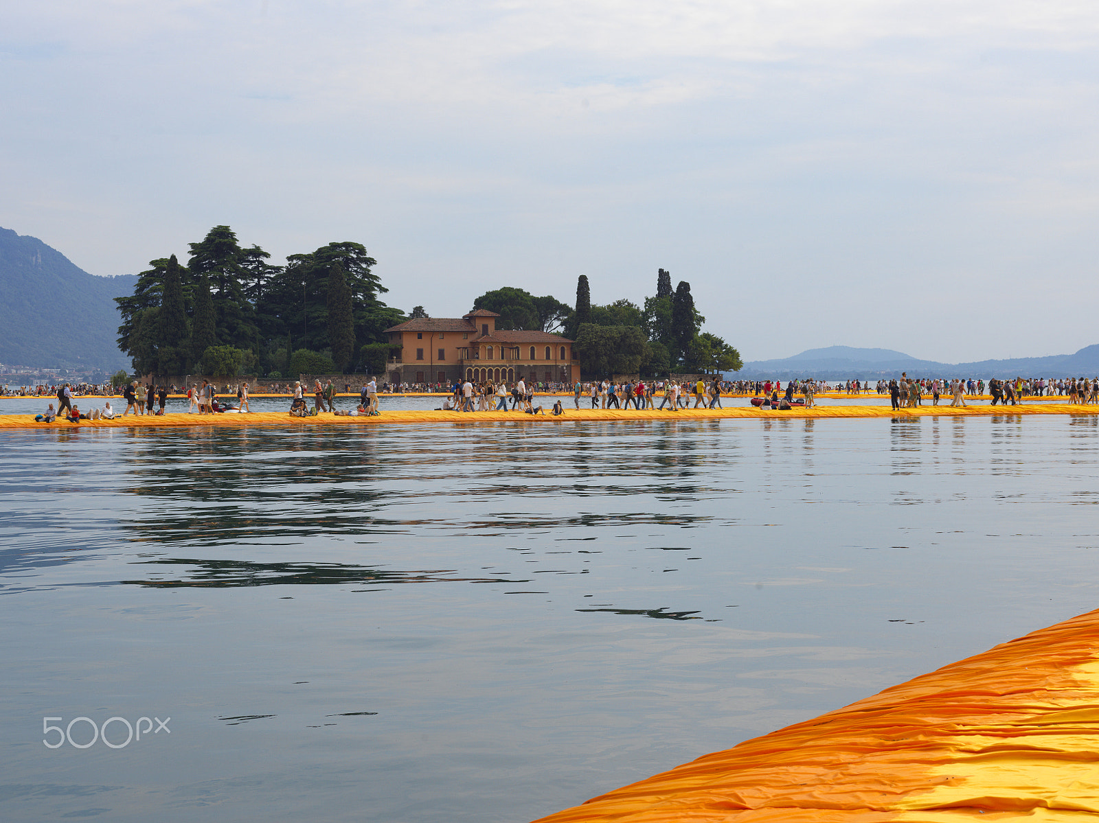 Hasselblad H5D-50c sample photo. Christò - the floating piers - iseo lake 2016 photography