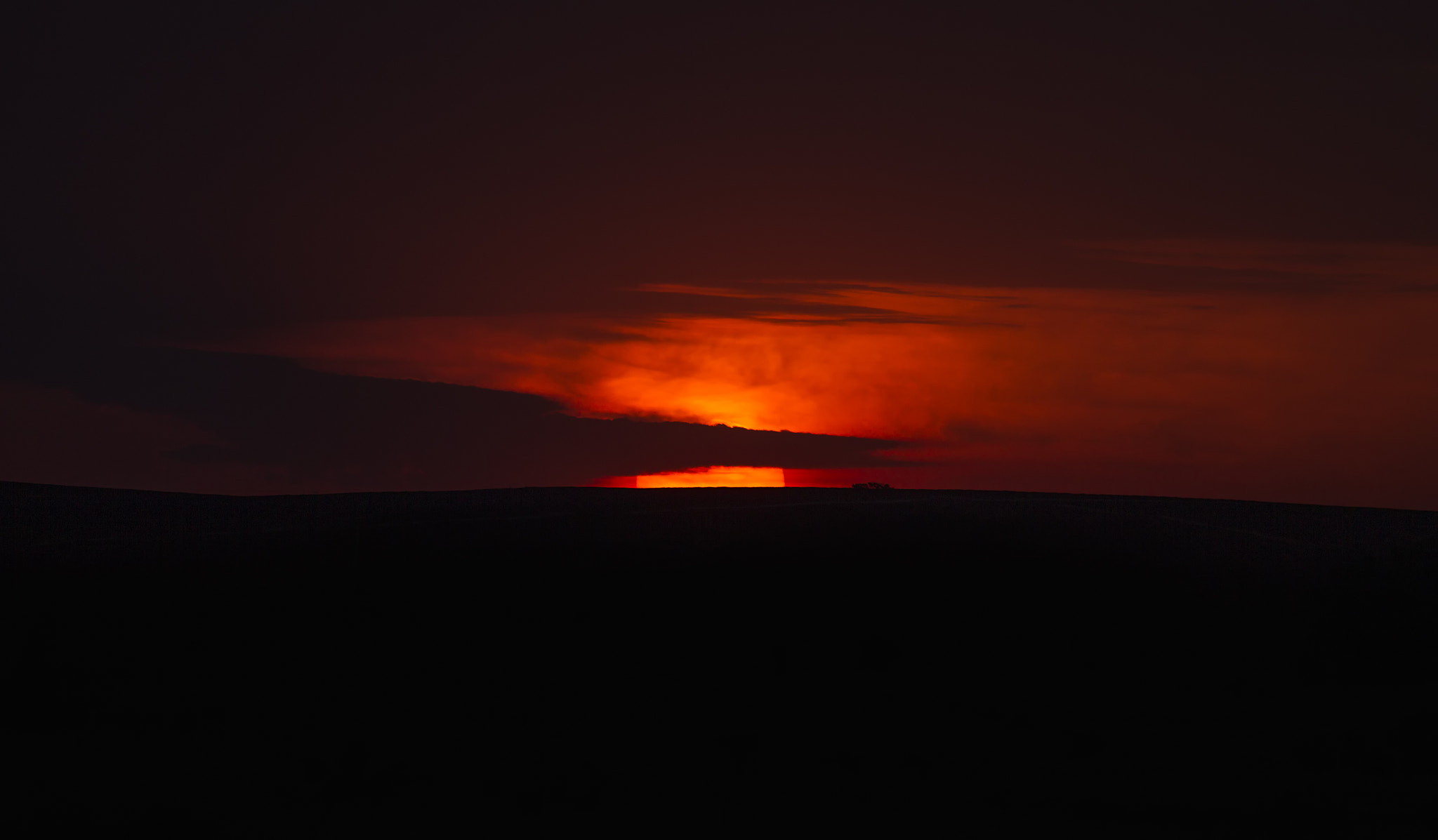Canon EF 300mm f/2.8L sample photo. Sun set in brazil photography