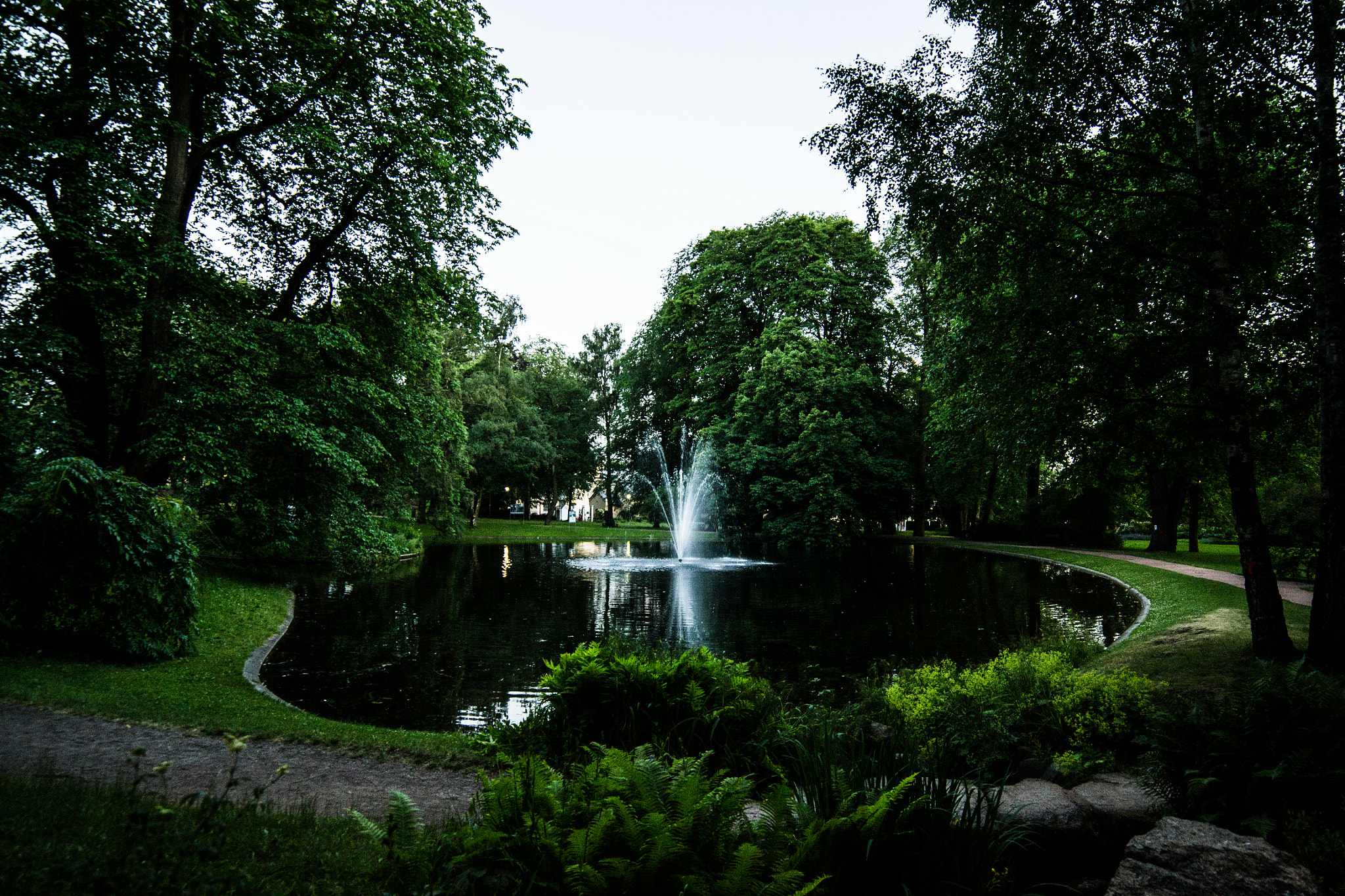 Samyang 14mm F2.8 ED AS IF UMC sample photo. Fountain photography