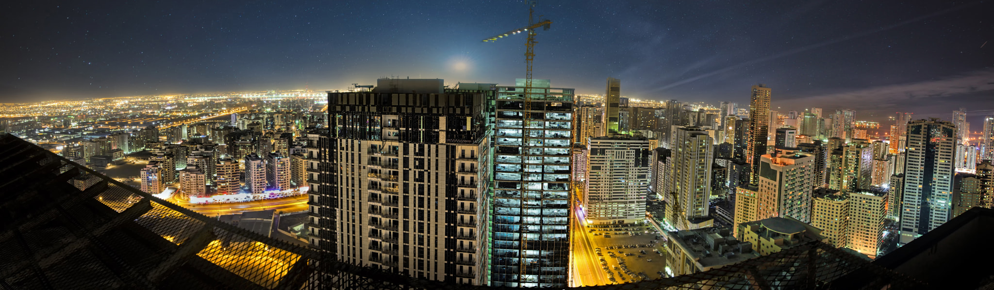 Sigma 18-35mm f/1.8 DC HSM sample photo. Sharjah cityscape photography