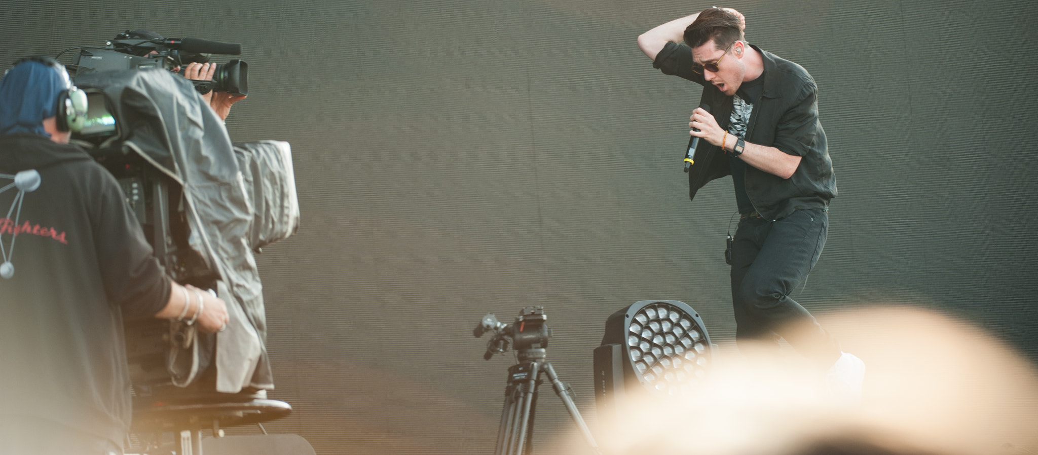 Nikon AF-S Nikkor 200-400mm F4G ED-IF VR sample photo. Bastille pinkpop photography