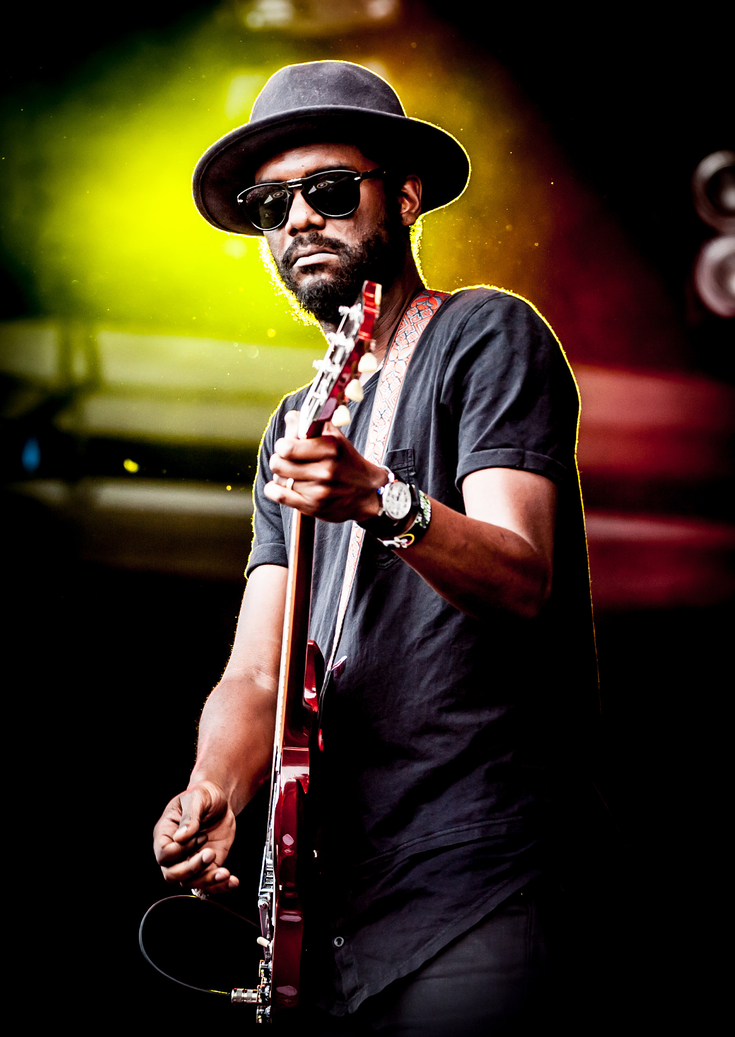 Nikon AF-S Nikkor 200-400mm F4G ED-IF VR sample photo. Gary clark jr pinkpop photography