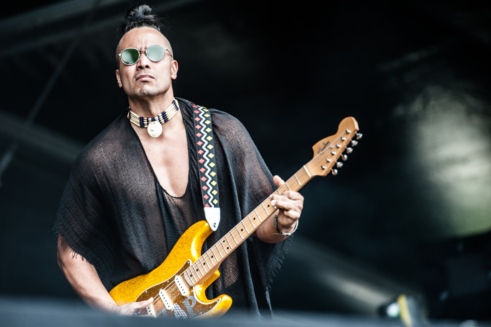 Nikon AF-S Nikkor 200-400mm F4G ED-IF VR sample photo. Gary clark jr pinkpop photography