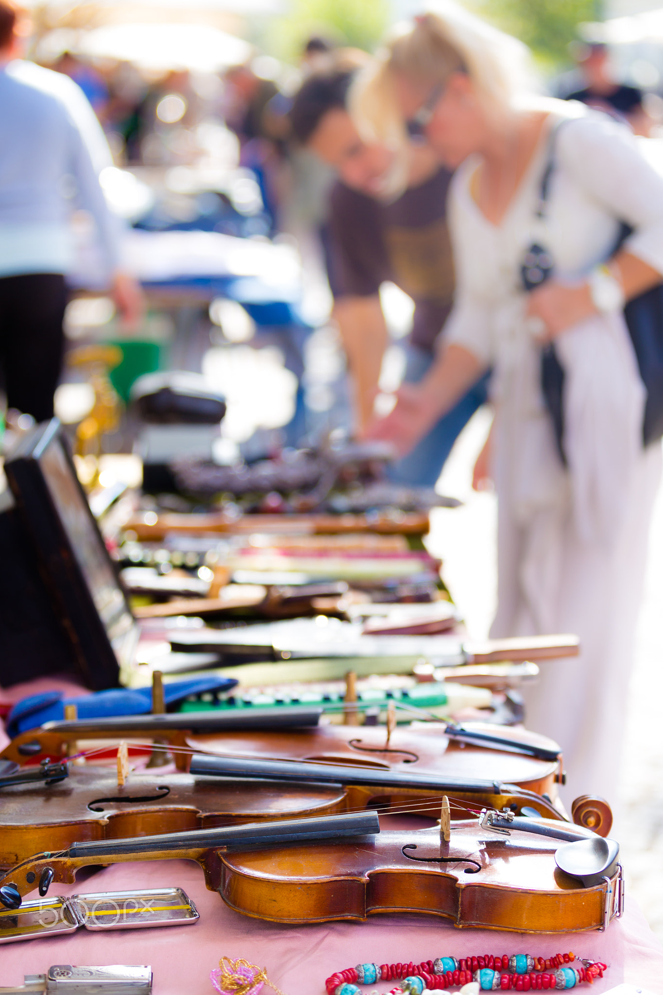 Sunday flea market.
