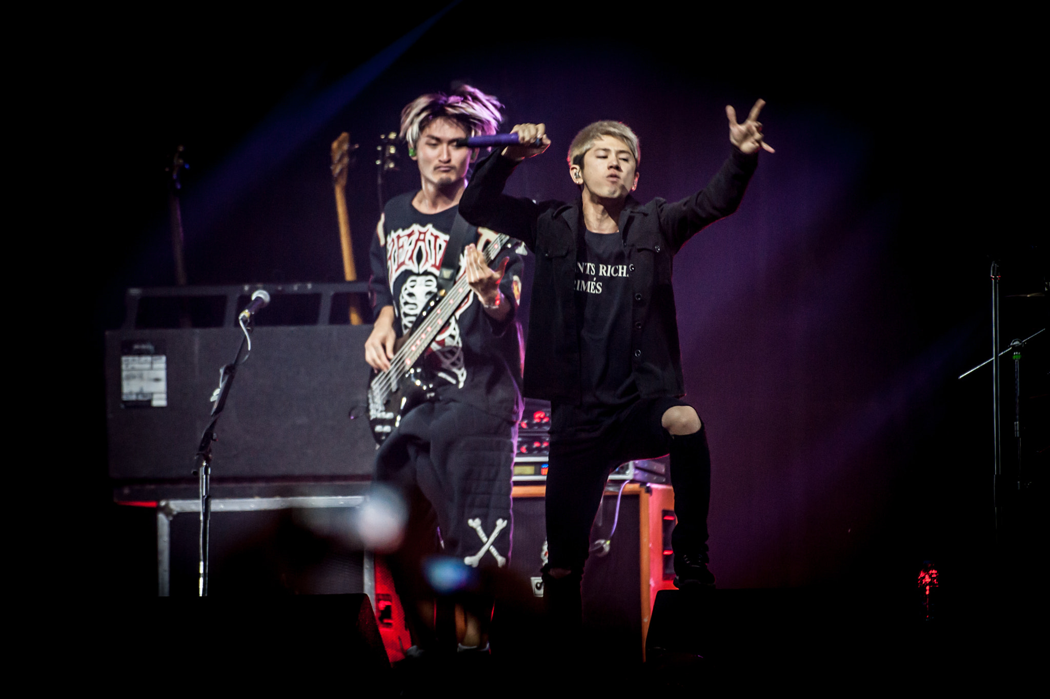 Nikon AF-S Nikkor 200-400mm F4G ED-IF VR sample photo. One ok rock pinkpop photography