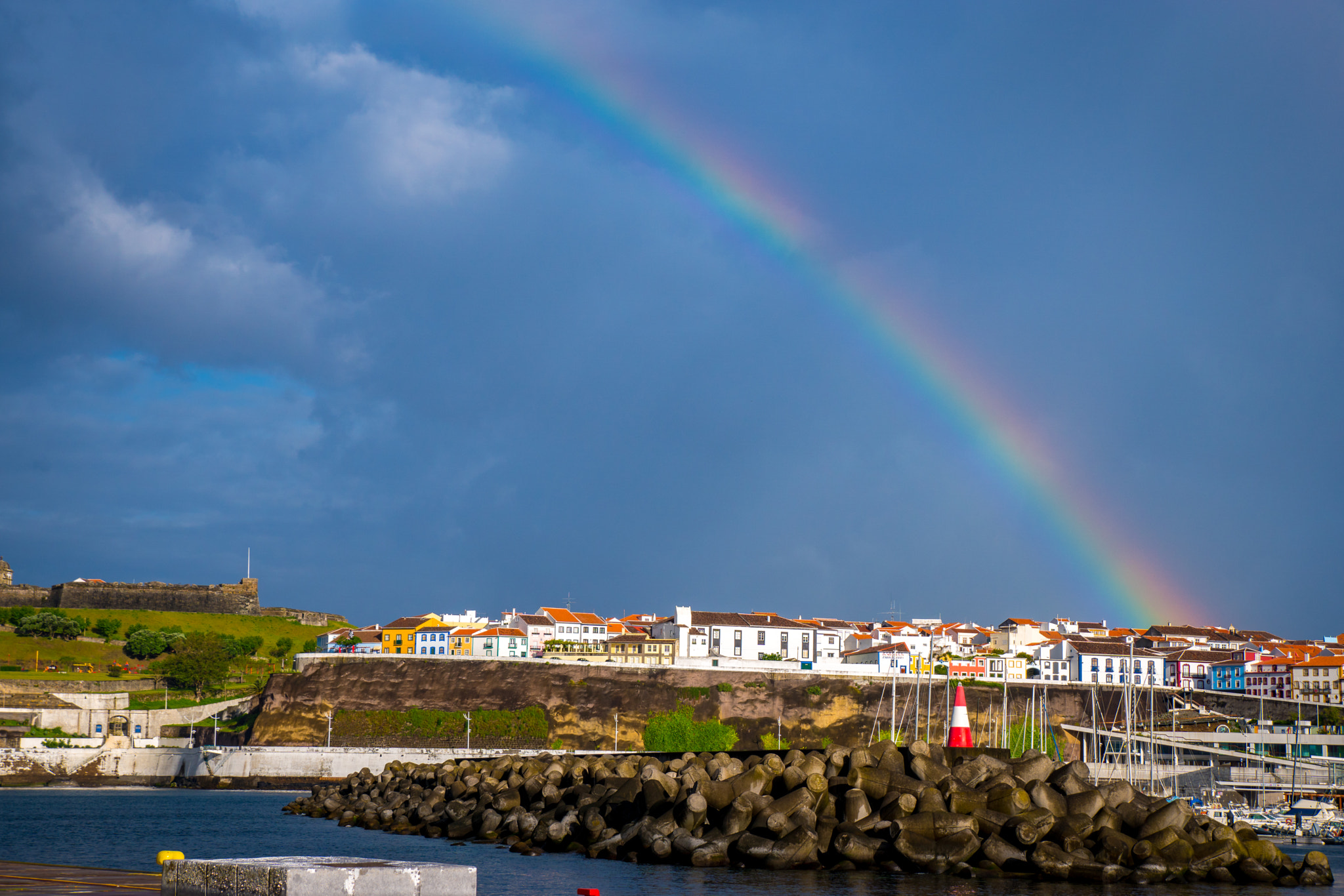 Sony DT 18-250mm F3.5-6.3 sample photo. Rainbow and color photography