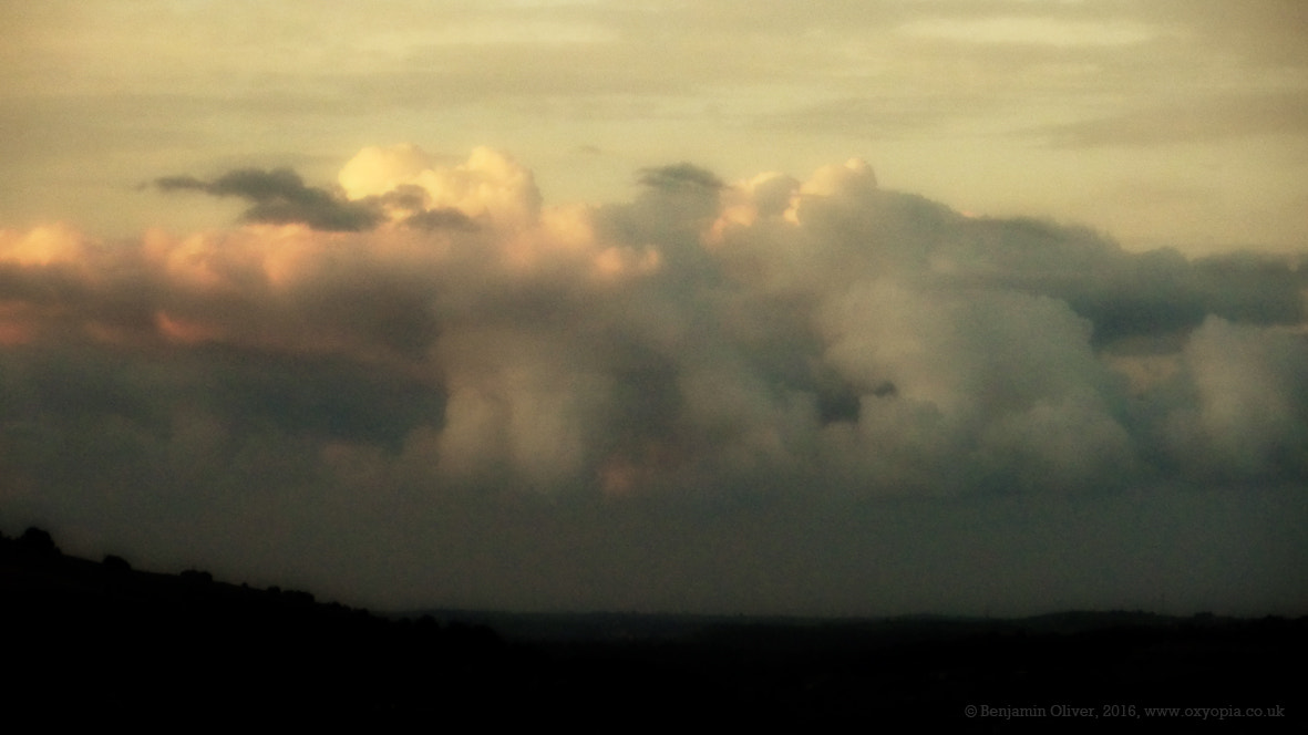 Panasonic Lumix DMC-GH4 sample photo. Sunset over slaithwaite photography