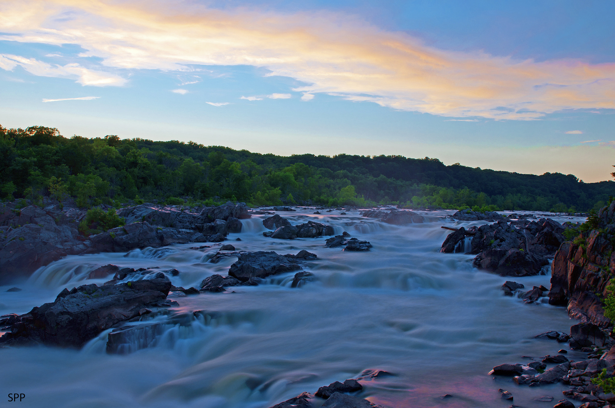 Tamron SP 24-70mm F2.8 Di VC USD sample photo. Sunset over the potomac photography