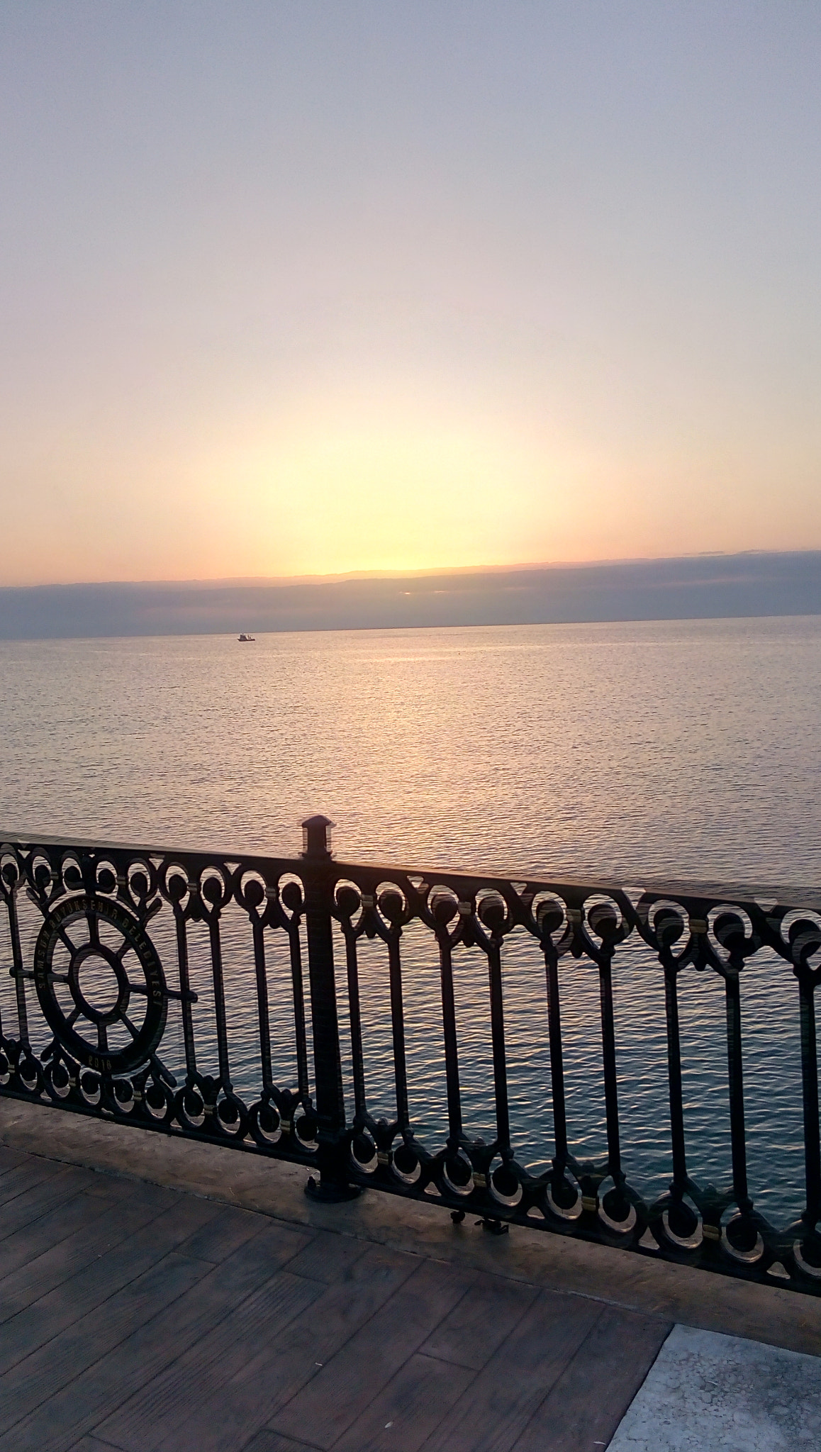 Lenovo P70-A sample photo. Sunrise from the bridge photography