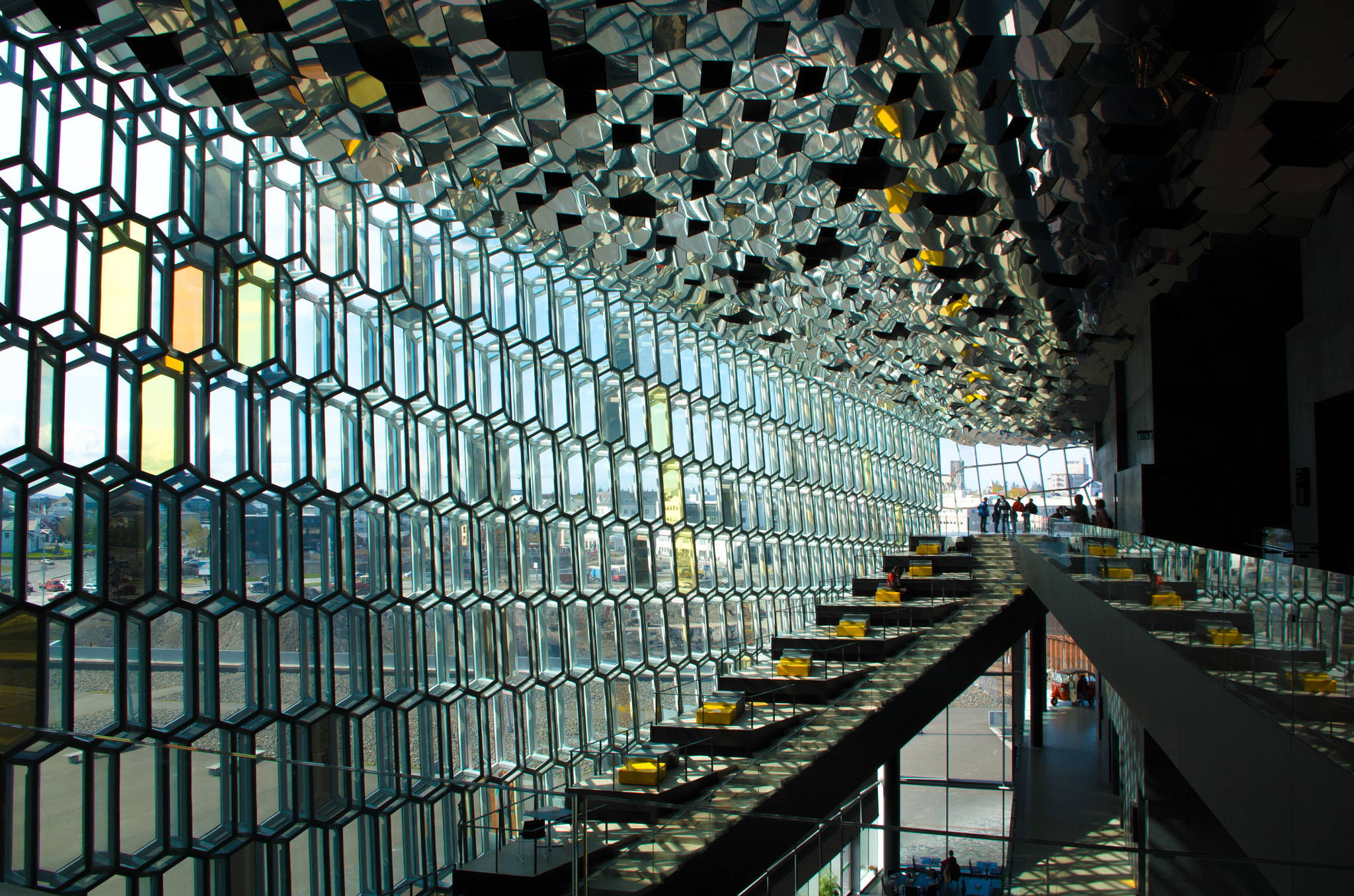 Pentax K-01 sample photo. Harpa concert hall reykjavik photography