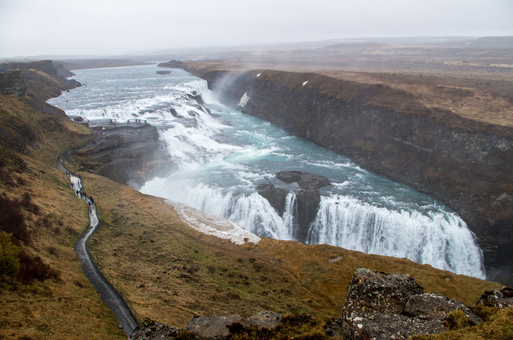 Pentax K-01 sample photo. Gullfoss photography