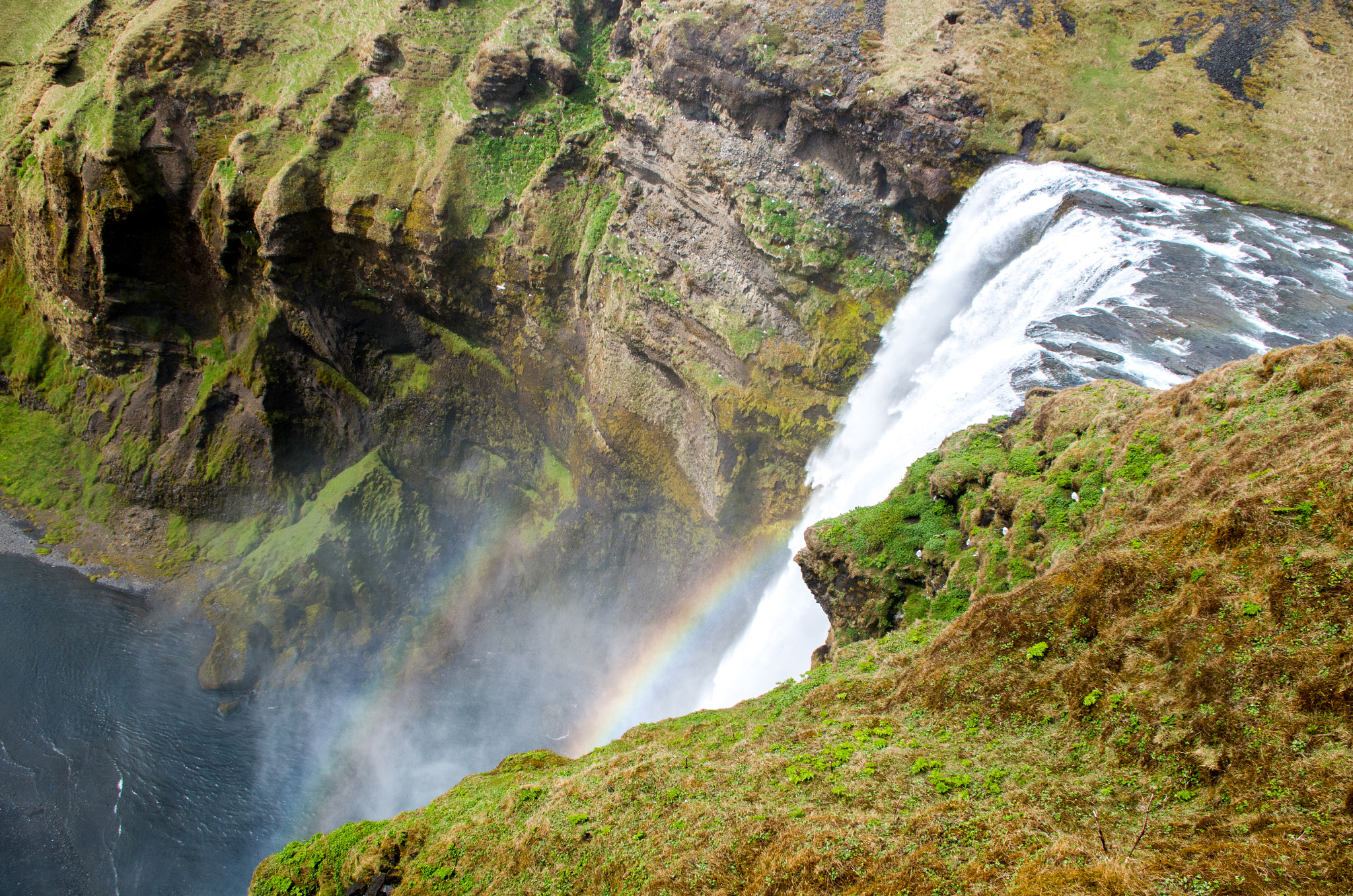 Pentax K-01 sample photo. Skogafoss photography