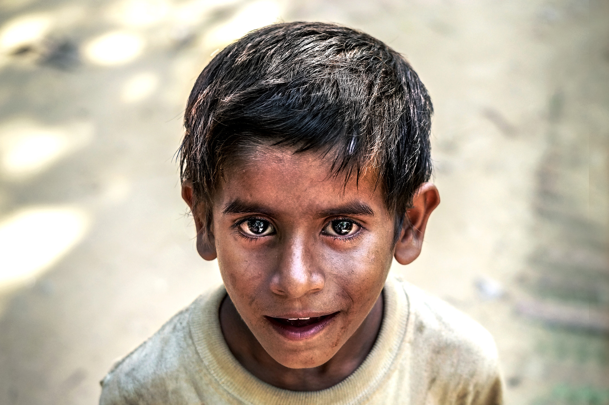 Sony Alpha a3500 sample photo. Dreams in his eyes photography