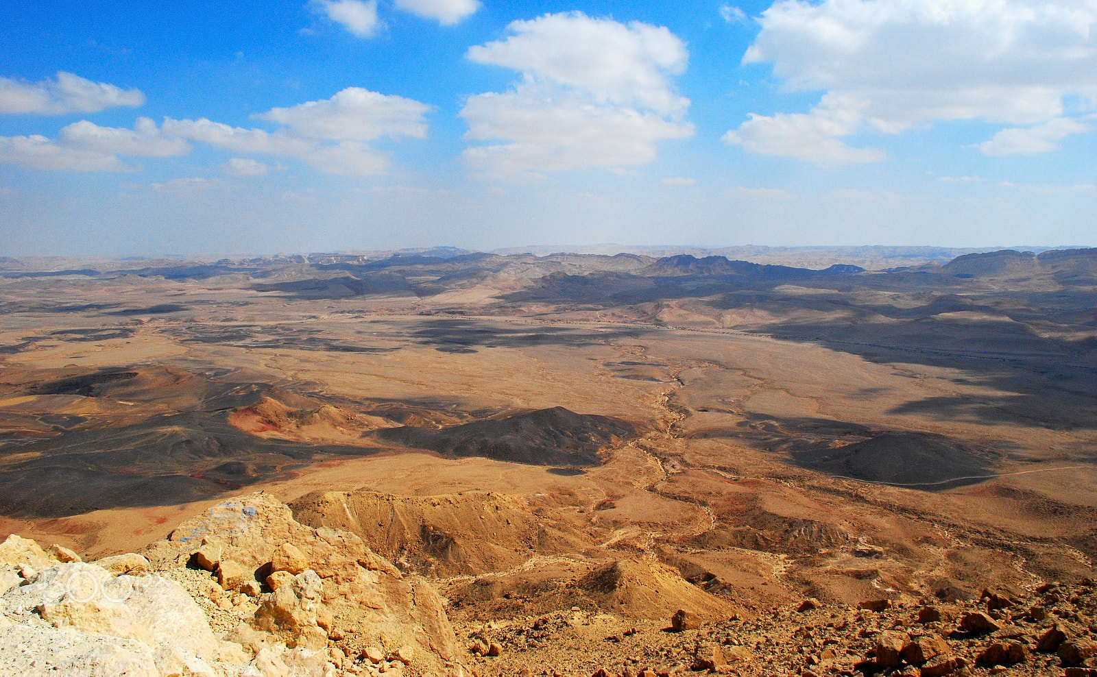 Nikon D40X sample photo. Clouds over makhtesh ramon  crater photography