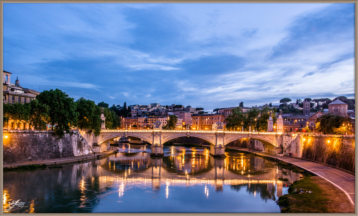 Nikon AF-S Nikkor 14-24mm F2.8G ED sample photo. Lights of rome photography
