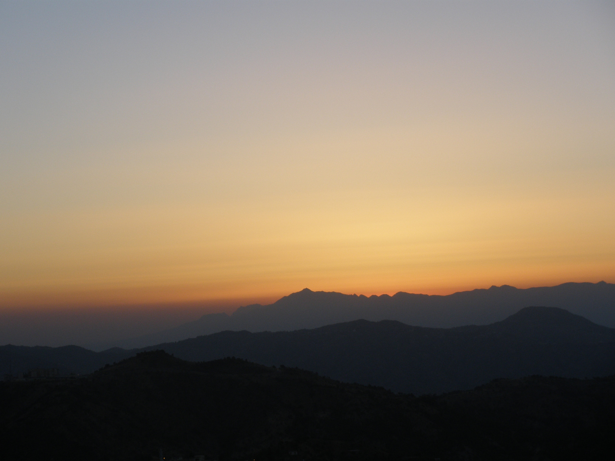 Olympus FE340,X855,C560 sample photo. Sunset photography