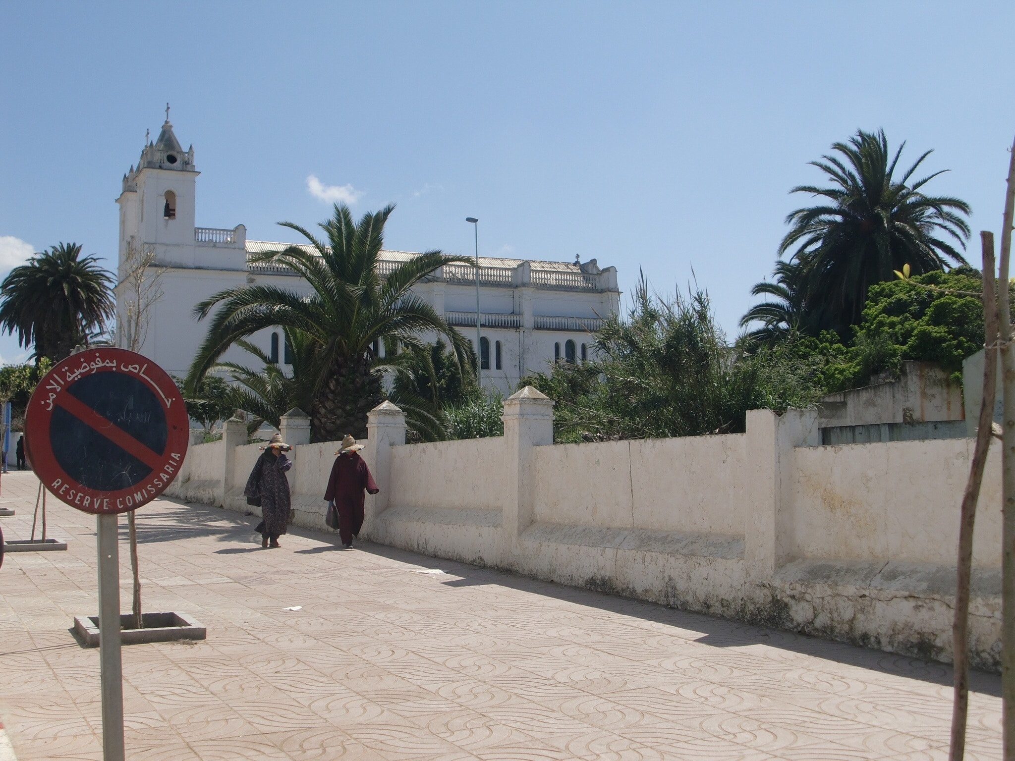 CASIO EX-S12 sample photo. Portuguese madr church at morocco photography