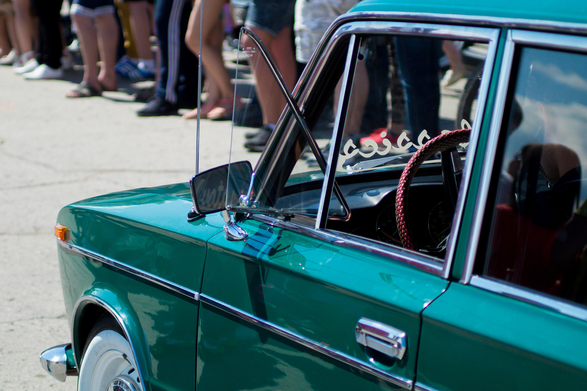 Minolta AF 70-210mm F4 Macro sample photo. Retro car. made in ussr photography