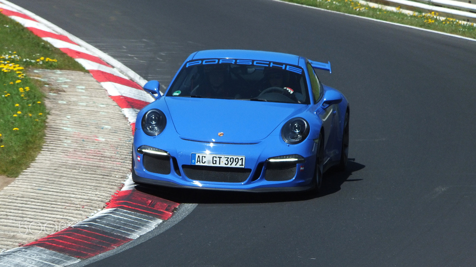 FujiFilm FinePix F500 EXR (FinePix F505 EXR) sample photo. Porsche gt 3 rs photography