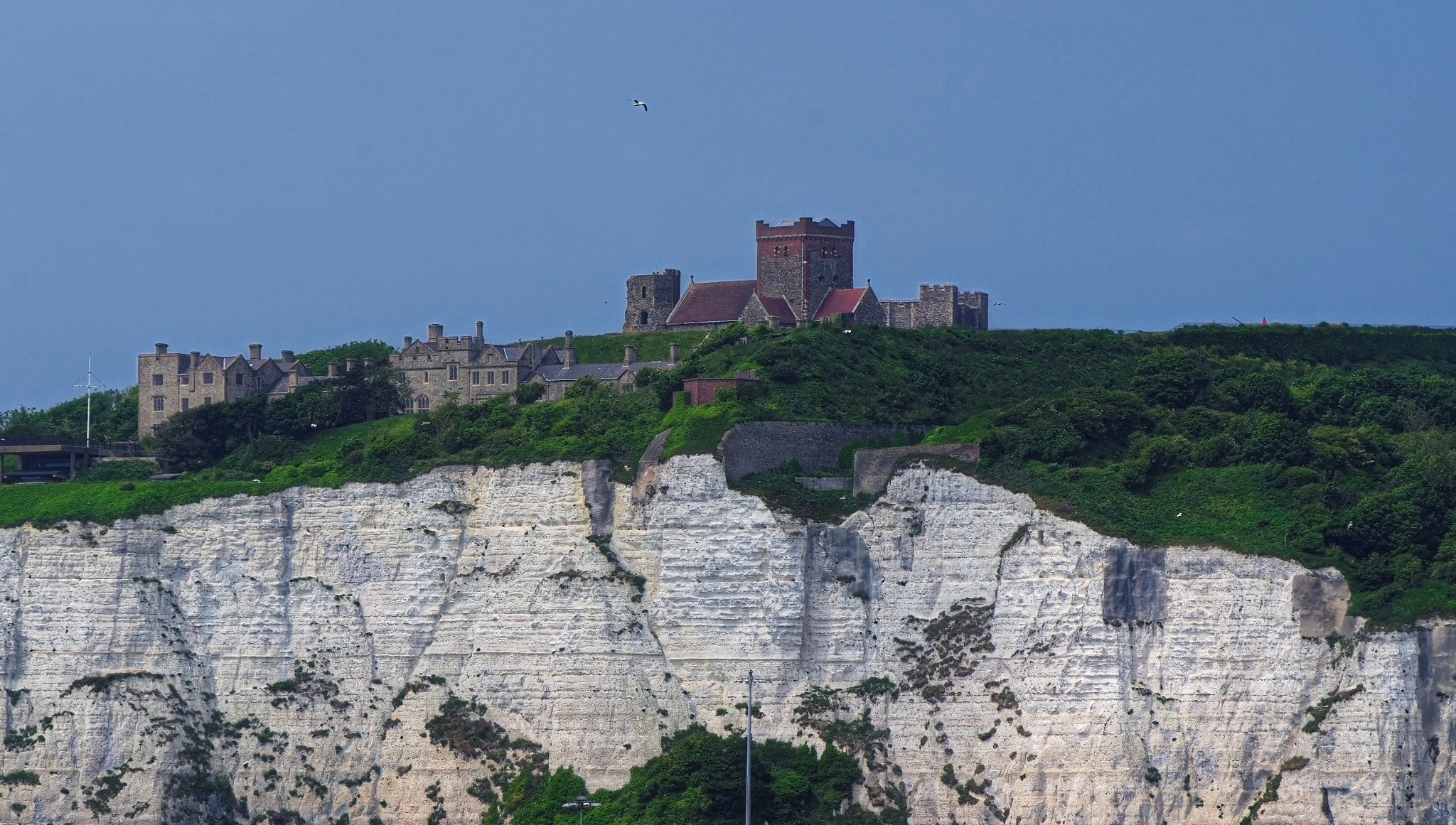smc PENTAX-DA L 55-300mm F4-5.8 ED sample photo. Dover castle photography