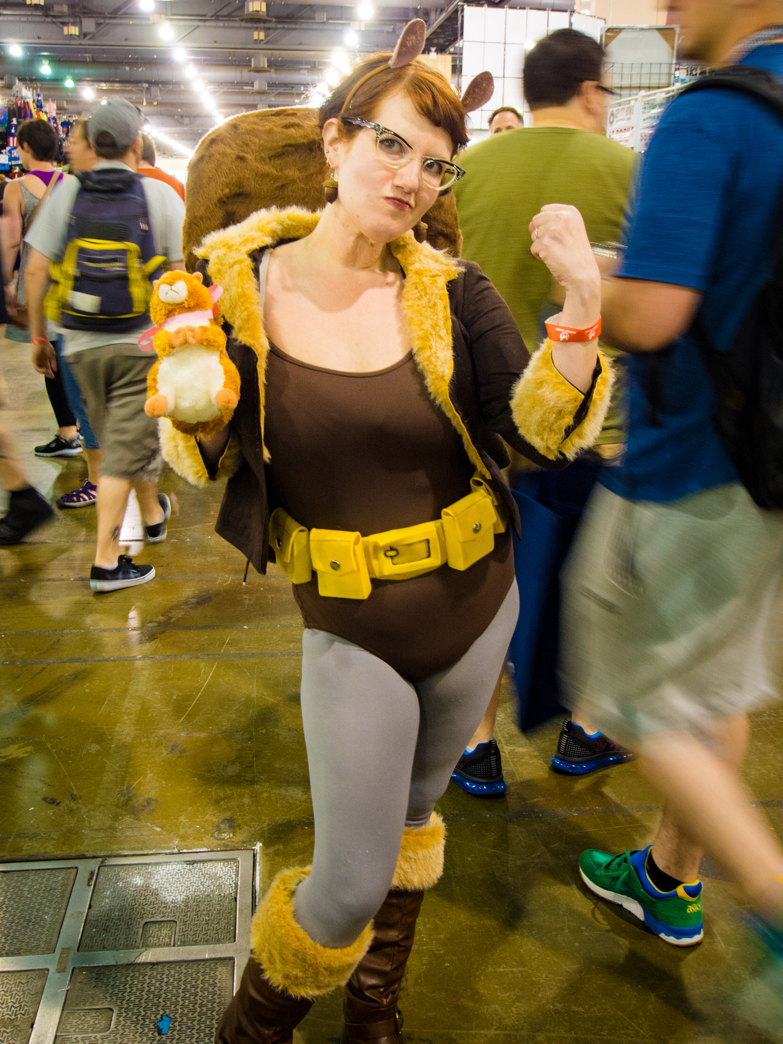Olympus PEN E-P5 + OLYMPUS M.9-18mm F4.0-5.6 sample photo. Squirrel girl, philadelphia comic con, 2016 photography
